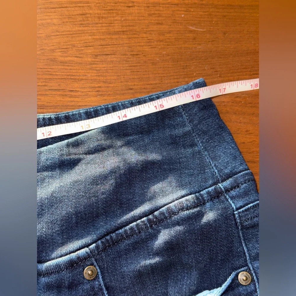 Belle by Kim Gravel Dark Blue Skinny Jeans - Picture 7 of 16